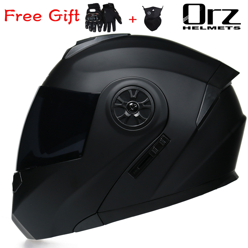 Full Face Motorcycle Helmet With Bluetooth - ORZ-161 Latest DOT Approved Safety Modular