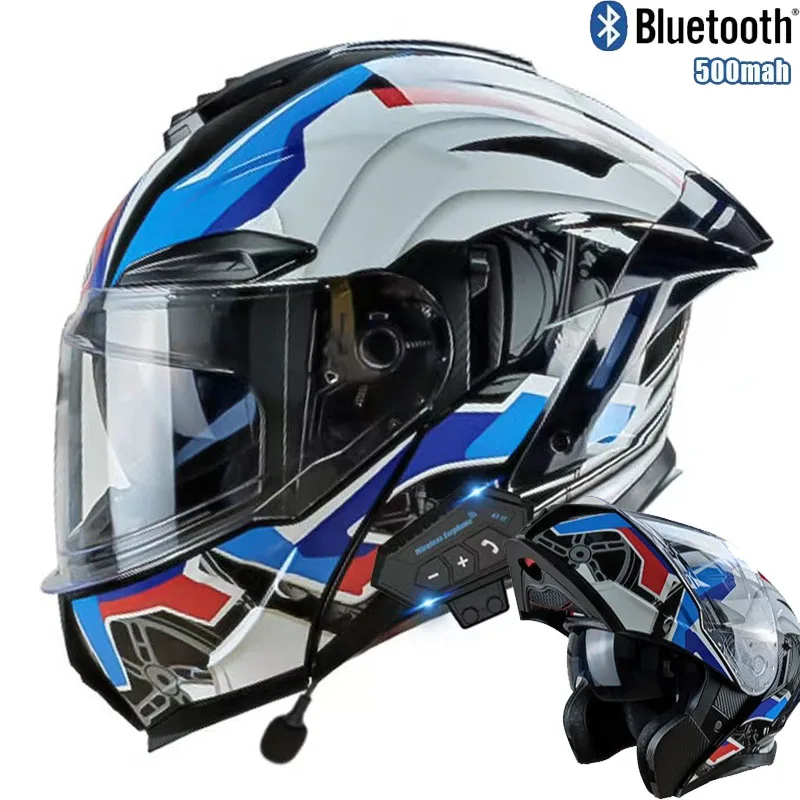 Mũ bảo hiểm xe máy có kính lật - đánh giá và giá Full Face Motorcycle Helmet With Bluetooth