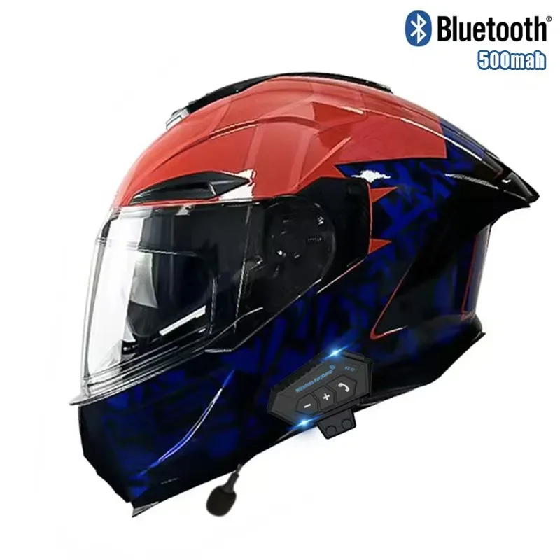 Mũ bảo hiểm xe máy có kính lật - đánh giá và giá Full Face Motorcycle Helmet With Bluetooth