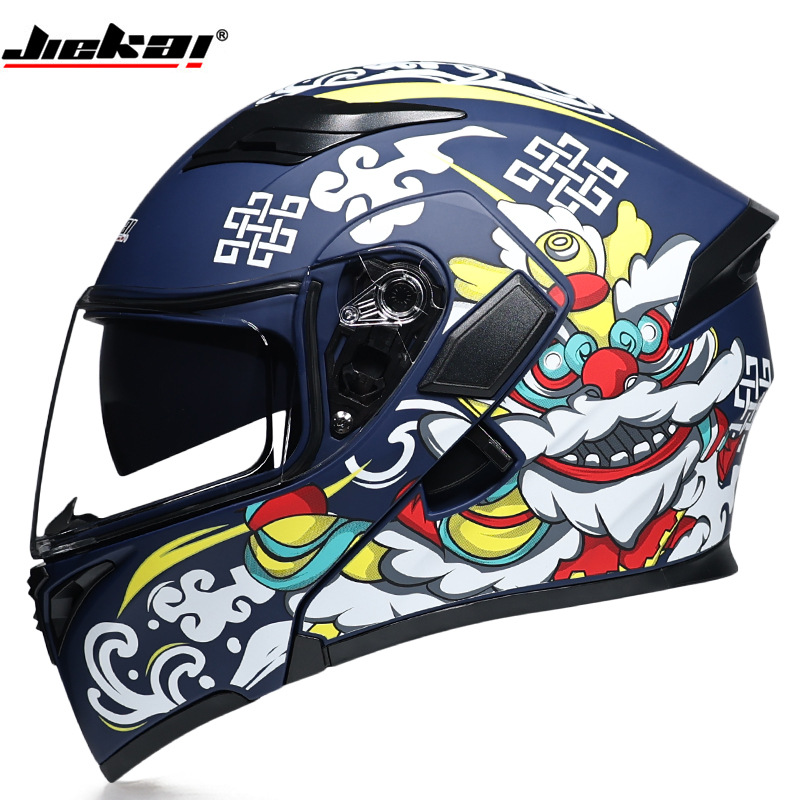 W Bluetooth Anti-fog Double Le - đánh giá và giá Full Face Motorcycle Helmet With Bluetooth