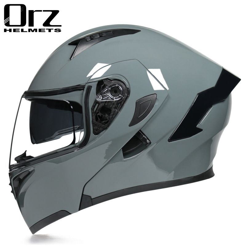 DOT Approved Safety Modular Fl - đánh giá và giá Dual Visor Motorcycle Racing Helmet