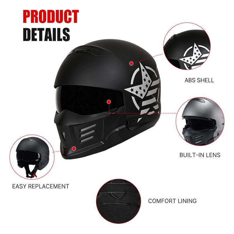 Scorpion Full Face Helmet ABS  - đánh giá và giá Full Face Motorcycle Helmet With Bluetooth